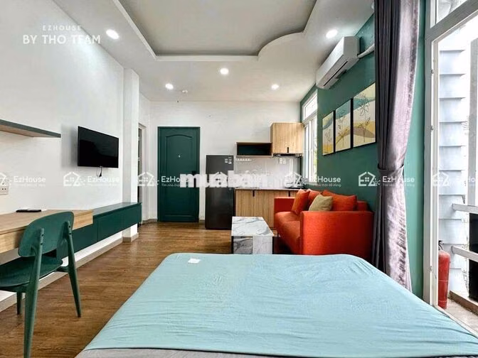 CĂN HỘ STUDIO BAN CÔNG - FULL TIỆN NGHI - gần Q10-Q3