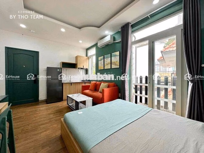 CĂN HỘ STUDIO BAN CÔNG - FULL TIỆN NGHI - gần Q10-Q3