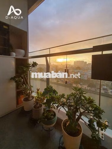 Bán căn studio DAqua Bến Bình Đông, Full nội thất xách vali vào ở ngay