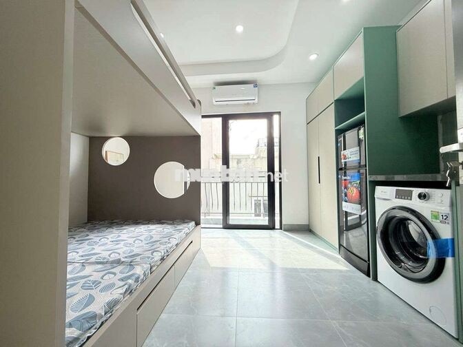 Cực phẩm CCMN 25m2 Full đồ. máy giặt, ban công tại Trường Chinh