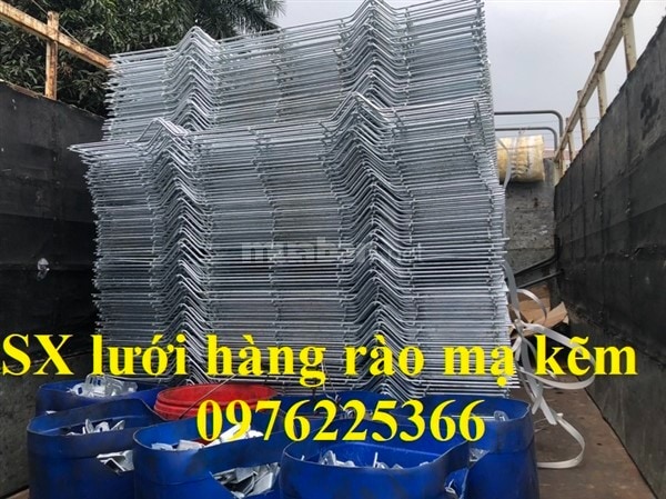 Hàng rào mạ kẽm nhúng nóng D4, D5, D6, D8 giá tại xưởng