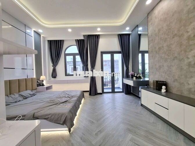 Bán Nhà đường Huỳnh Tấn phát giáp q7 hẻm xe hơi