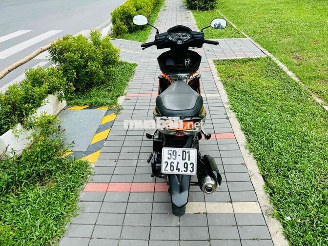 Honda Air Blade Đen cam 110 Fi Nhập thái 2009