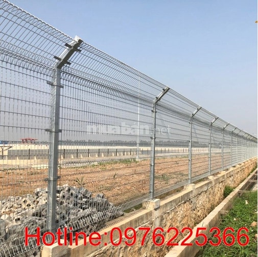 Hàng rào mạ kẽm nhúng nóng D4, D5, D6, D8 giá tại xưởng