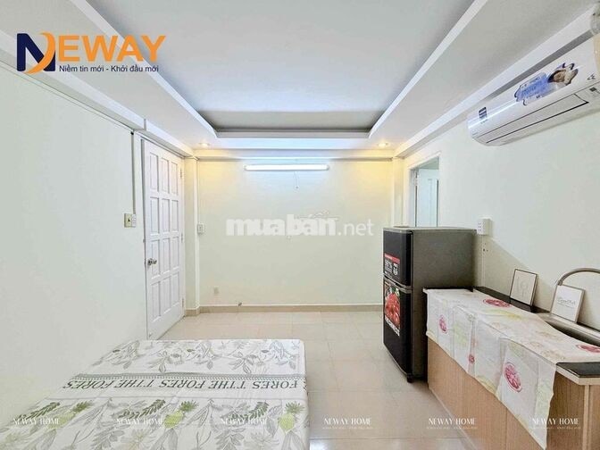 STUDIO MỚI XÂY - FULL NỘI THẤT - ĐI BỘ QUA ĐẠI HỌC CÔNG THƯƠNG 3 PHÚT