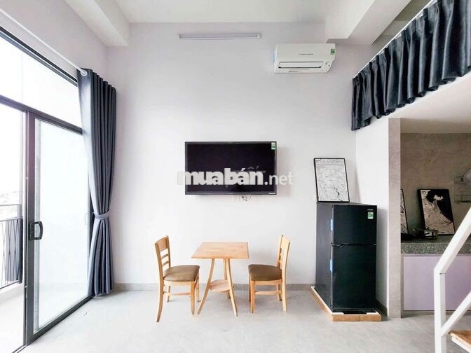 Căn hộ Duplex ban công - Gần Lotte Mart, Phú Mỹ Hưng, đh Ntt, RMIT...