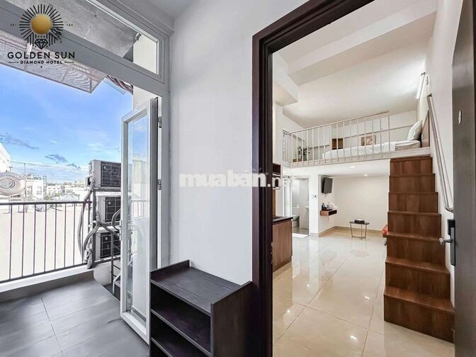 Căn hộ Duplex ban công - Gần Lotte Mart, Phú Mỹ Hưng, đh Ntt, RMIT...