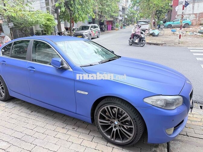BMW 523i 2010 Xanh nhám mâm 19 siêu sang dạo phố
