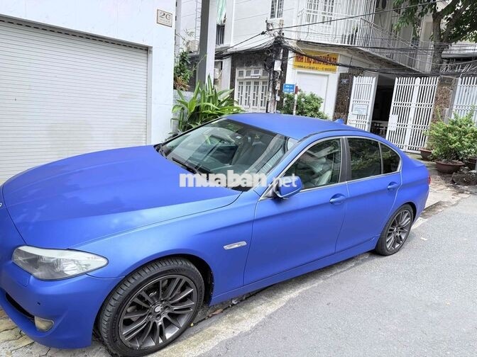 BMW 523i 2010 Xanh nhám mâm 19 siêu sang dạo phố