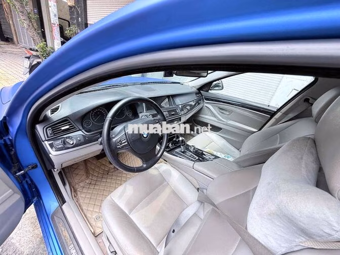 BMW 523i 2010 Xanh nhám mâm 19 siêu sang dạo phố