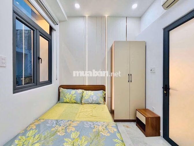 Nhà mới 100% full nội thất cao cấp dt 3x10m 1 lầu 2pn Quang Trung