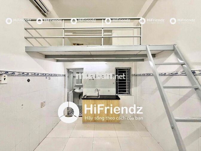 Phòng Duplex sẵn máy lạnh Ngay Tân Phú đi đâu cũng tiện giá mềm