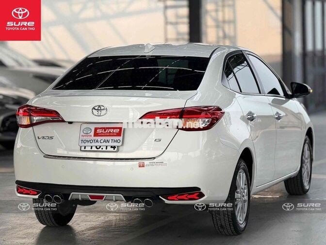 Toyota Vios G 2019 Trắng Tự động CHÍNH HÃNG