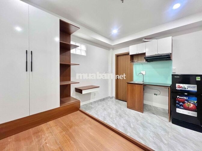 STUDIO FULL NỘI THẤT MỚI 100%, NGAY LOTTE MART GÒ VẤP, CÓ THANG MÁY