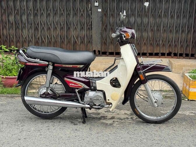 Honda Dream Thái 1998 Đỏ mận, Kem