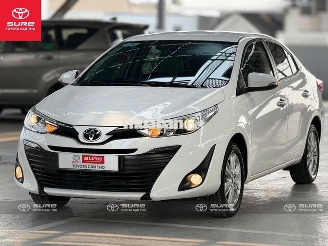 Toyota Vios G 2019 Trắng Tự động CHÍNH HÃNG