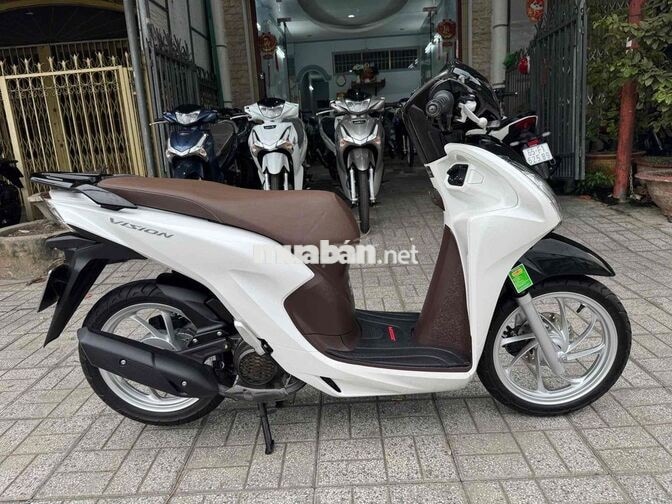 Honda Vision 2022 Trắng khoá Remode máy zin