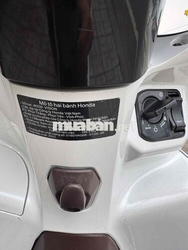 Honda Vision 2022 Trắng khoá Remode máy zin