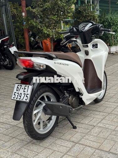Honda Vision 2022 Trắng khoá Remode máy zin