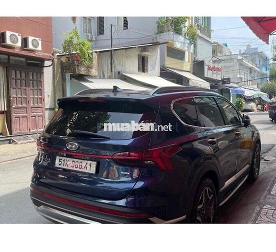Hyundai Santa Fe 7 chỗ màu Xanh