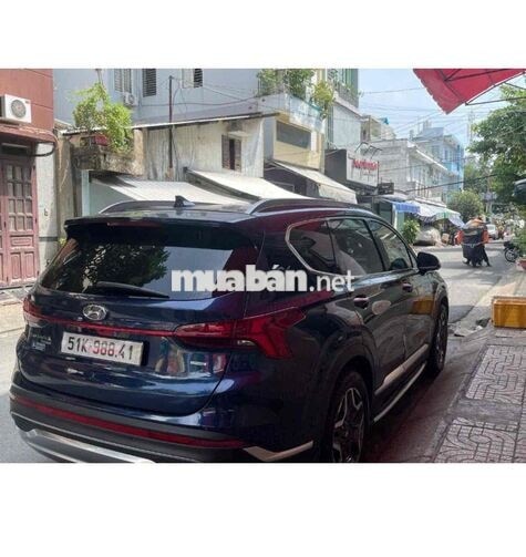 Hyundai Santa Fe 7 chỗ màu Xanh