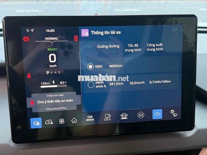 Vinfast VF3 Plus 2026 Trắng 4600km Mua Pin