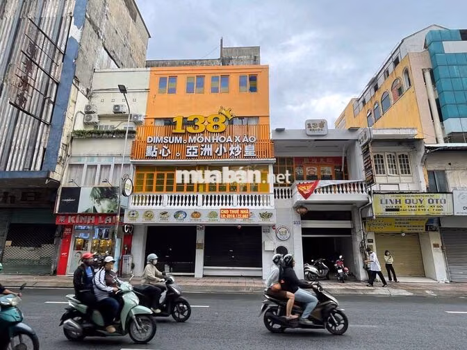 🔥 HOT NGANG 13M – MẶT TIỀN TRẦN HƯNG ĐẠO, Q.5 | DT 13x25M - 77TR/THÁNG
