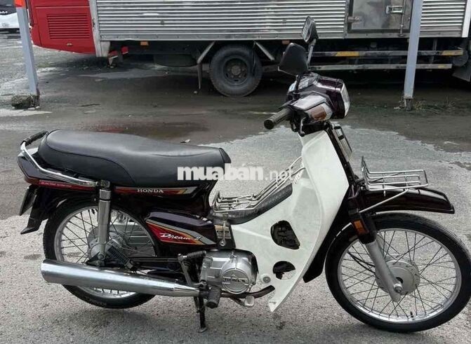 Honda Dream II Nâu, Trắng Xe số