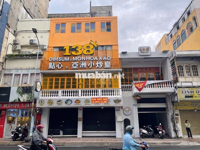 🔥 HOT NGANG 13M – MẶT TIỀN TRẦN HƯNG ĐẠO, Q.5 | DT 13x25M - 77TR/THÁNG