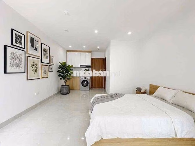 Phòng studio, ban công_diện tích 40m2_768 Nguyễn Kiệm
