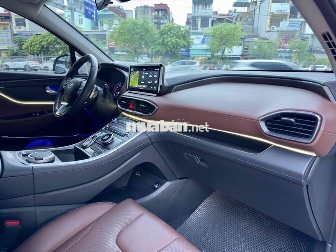 Hyundai SantaFe Xăng Trắng Hà Nội