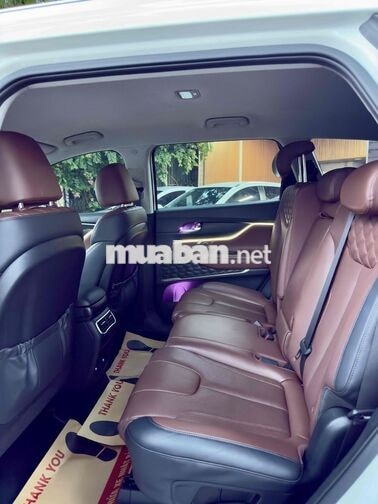 Hyundai SantaFe Xăng Trắng Hà Nội