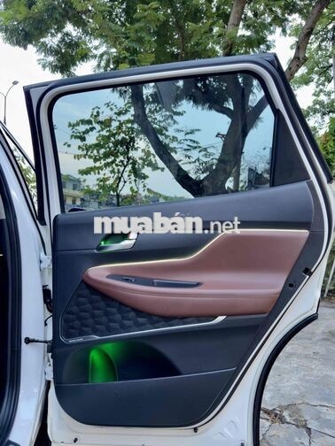 Hyundai SantaFe Xăng Trắng Hà Nội