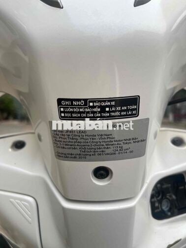Honda Lead 2015 Trắng Chính chủ