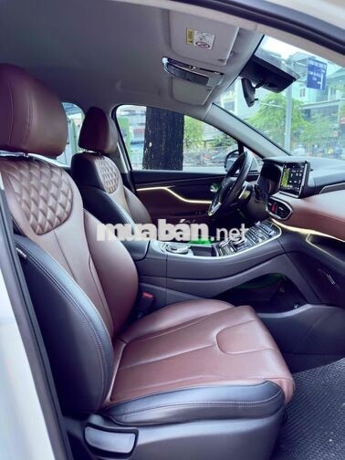Hyundai SantaFe Xăng Trắng Hà Nội