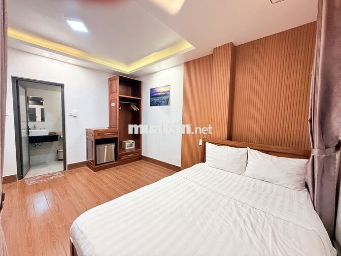 CHO THUÊ CĂN HỘ STUDIO ĐƯỜNG LÊ THÁNH TÔN PHƯỜNG 6 CÓ BAN CÔNG GIÁ 4