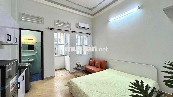 CĂN HỘ BAN CÔNG CỬA SỔ MÁY GIẶT RIÊNG QUANG TRUNG FULL NỘI THẤT