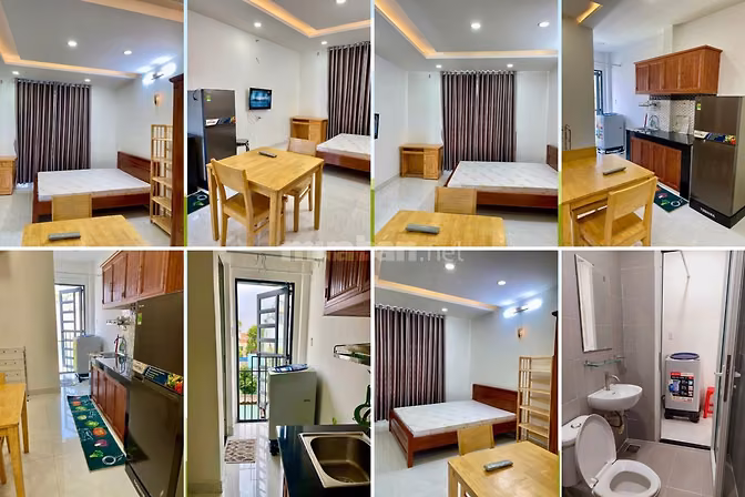 🔴CHÍNH CHỦ CHO THUÊ CĂN HỘ CAO CẤP MÁY GIẶT RIÊNG 40M2 FULL NT GÒ VẤP