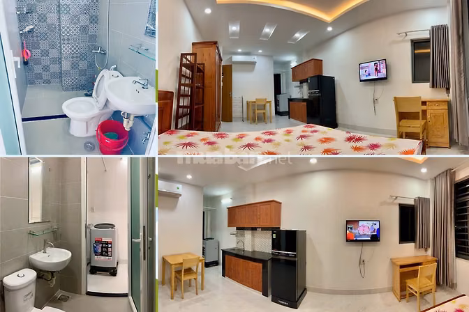 🔴CHÍNH CHỦ CHO THUÊ CĂN HỘ CAO CẤP MÁY GIẶT RIÊNG 40M2 FULL NT GÒ VẤP