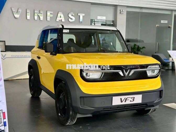 VinFast VF 3 Eco, Plus Trắng, Xám, Đỏ, Xanh, Vàng