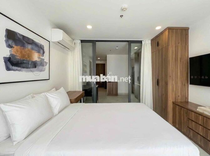 CHO THUÊ CĂN HỘ 1 PN FULL NT NGAY CỔNG KHU VẠN PHÚC CITY KHÔNG GIAN SỐ