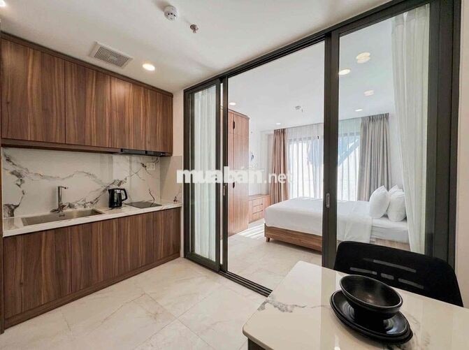 CHO THUÊ CĂN HỘ 1 PN FULL NT NGAY CỔNG KHU VẠN PHÚC CITY KHÔNG GIAN SỐ