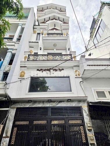 MỚI ĐẸP LỬNG 3LẦU SÂN THƯỢNG-GÒ XOÀI 6PN 4VS HẺM XE HƠI