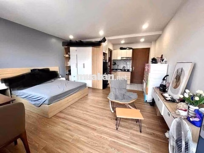 Phòng 35m2_ Studio ban công_Full nội thất_ 52/7 Cù Lao