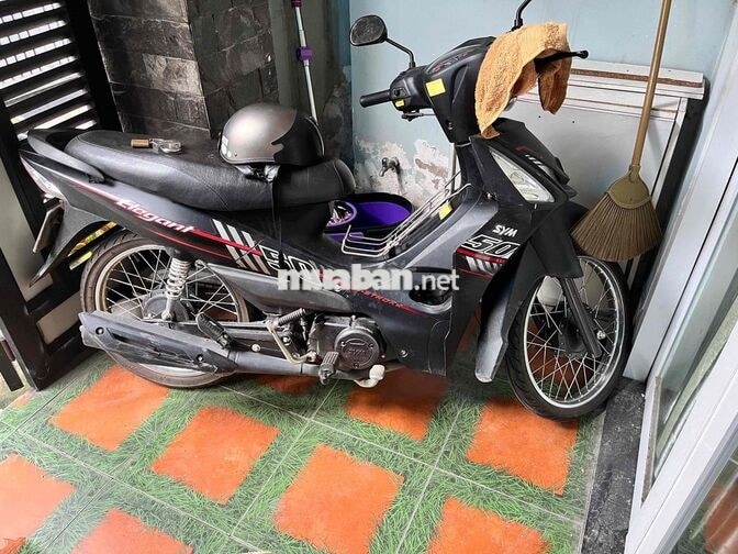SYM Elegant 50cc 2019 Đen Xe số