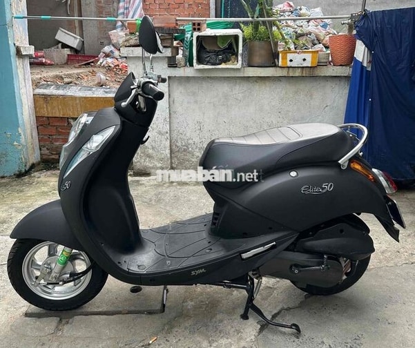 SYM Elite 50cc 2023 Đen 1717 km