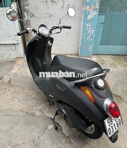 SYM Elite 50cc 2023 Đen 1717 km