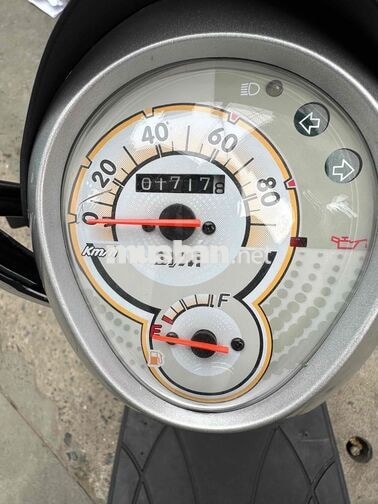 SYM Elite 50cc 2023 Đen 1717 km