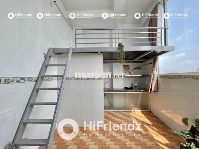 Cho Thuê Phòng Gác Cửa Sổ Trời Sẵn Máy Lạnh Tủ Lạnh Gần Ngã Tư Bốn Xã