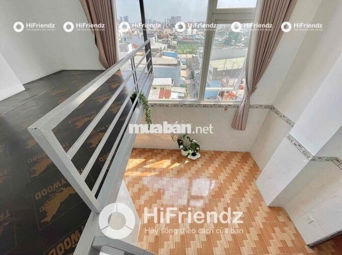 Cho Thuê Phòng Gác Cửa Sổ Trời Sẵn Máy Lạnh Tủ Lạnh Gần Ngã Tư Bốn Xã